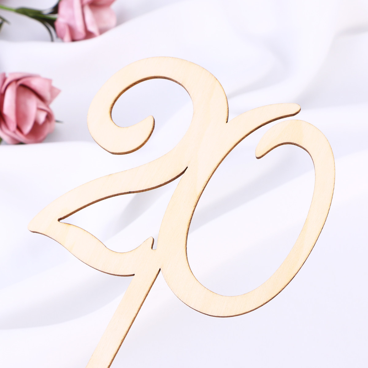 Wedding Solution - 30Pcs Premium Wood Table Numbers Set