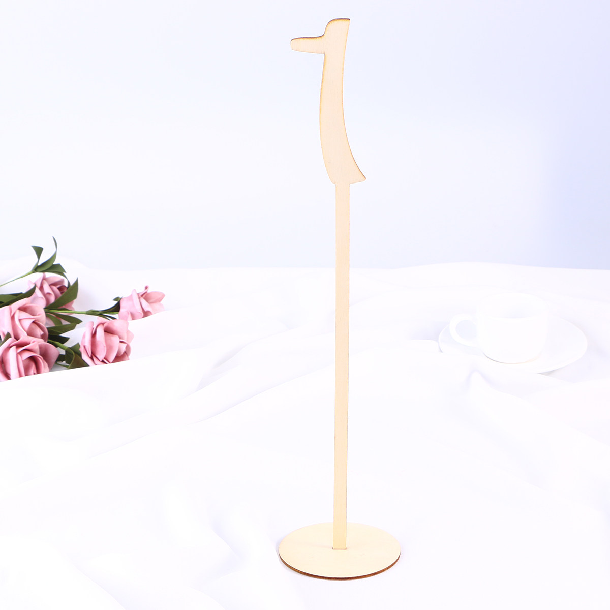 30Pcs Premium Wood Table Numbe - Wedding Solution ulasan dan harga