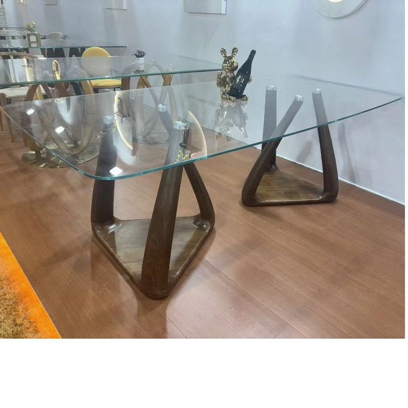 Modern solid wood dining table - Wedding Solution ulasan dan harga
