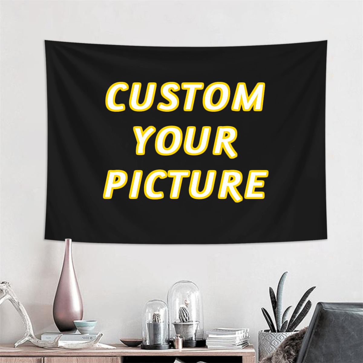 1pc Customized tapestries, cus - Wedding Party Supply ulasan dan harga