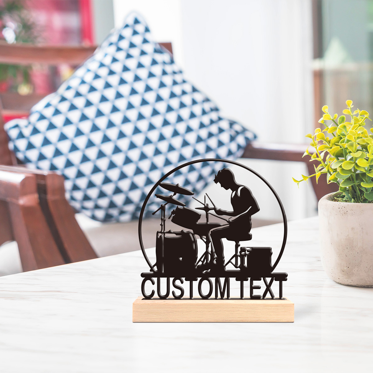 1pc Interesting Desktop Metal  - Wedding Party Supply ulasan dan harga