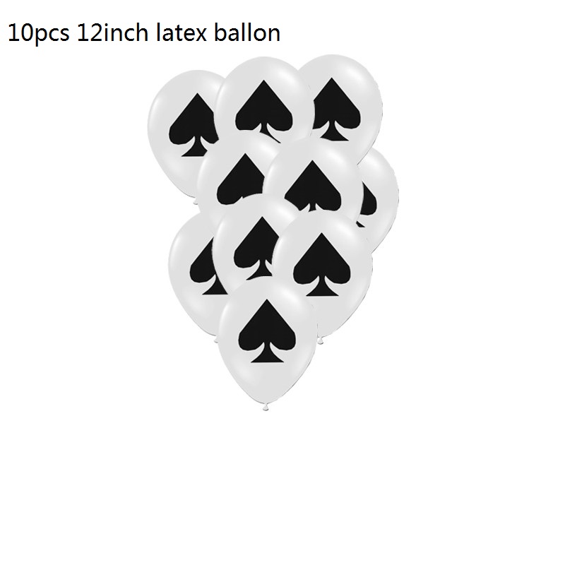 10pcs/lot 12inch Spades/Hearts - Wedding Qq ulasan dan harga