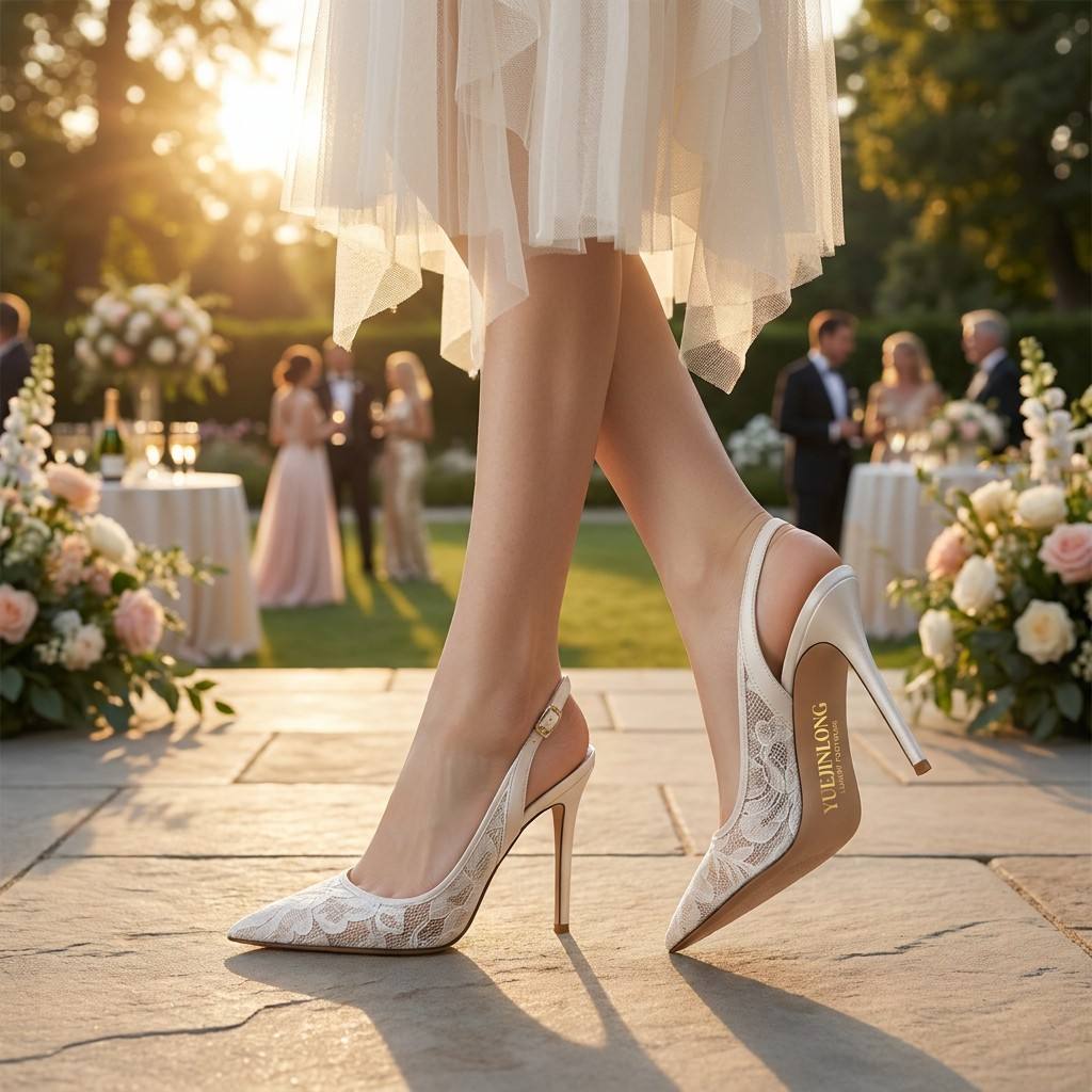 Sexy Sharp Toe Lace Mules Wome - Wedding Super ulasan dan harga
