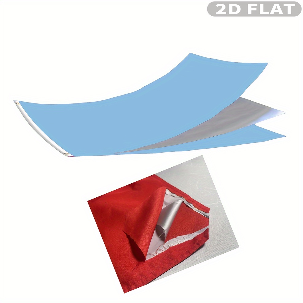 2D FLAT Custom Double-Sided Fl - Wedding Party Supply ulasan dan harga