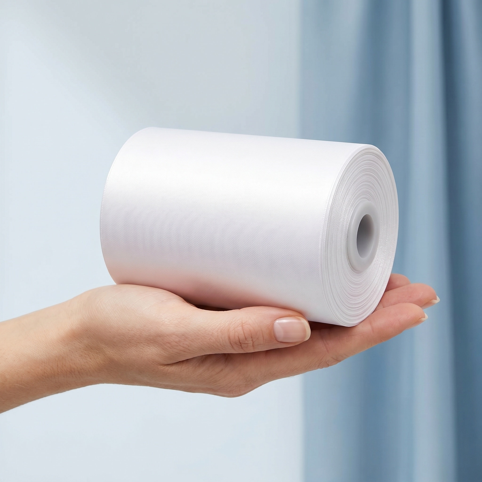 1 Roll White Satin Ribbon 25 Y - Bridal Sash Ribbon ulasan dan harga