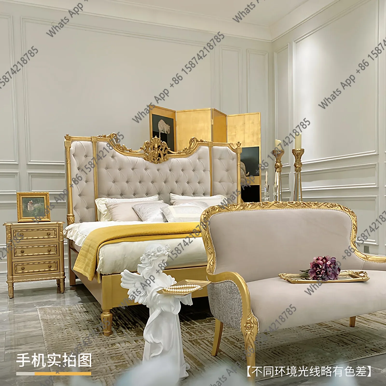 Qq Mn Court French Gold Retro  - Wedding Qq ulasan dan harga