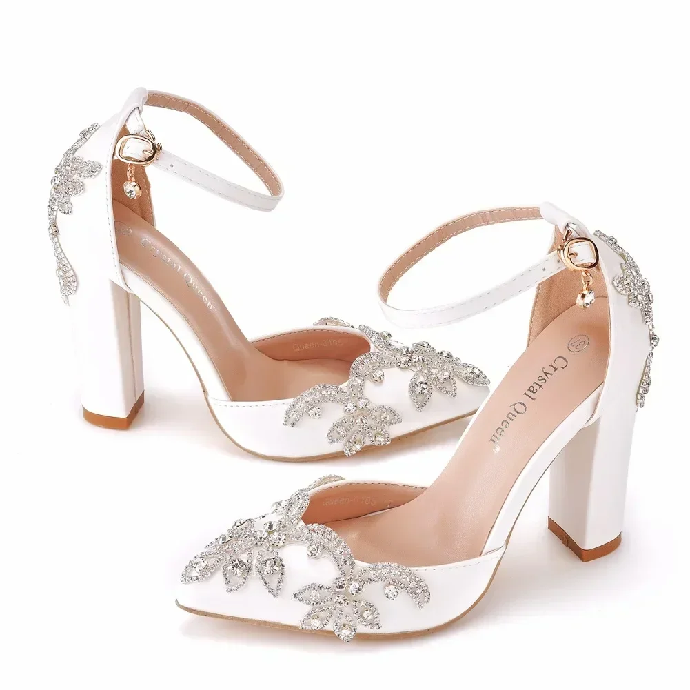 2026 Thick Heel Pointed Toe Sh - Wedding Super ulasan dan harga