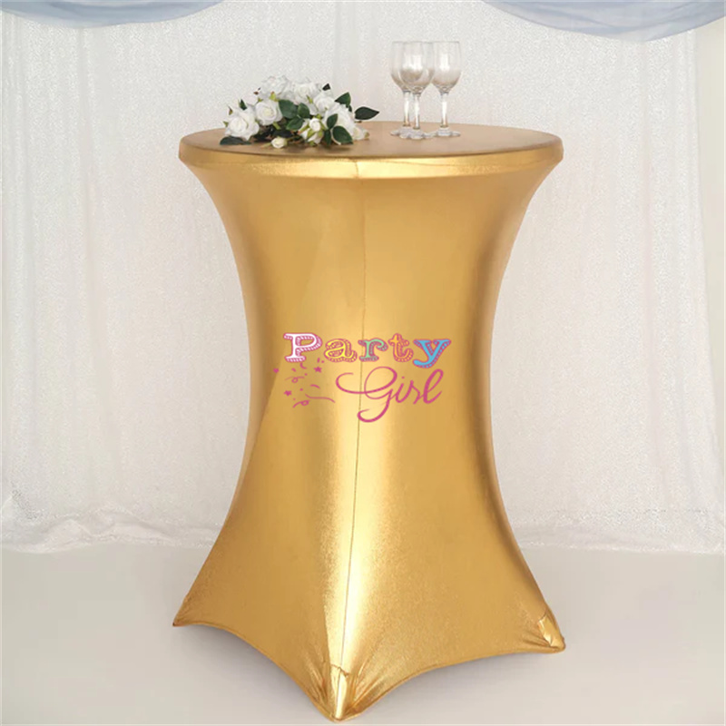 Hot Sale Metallic Spandex Tabl - Wedding Qq ulasan dan harga