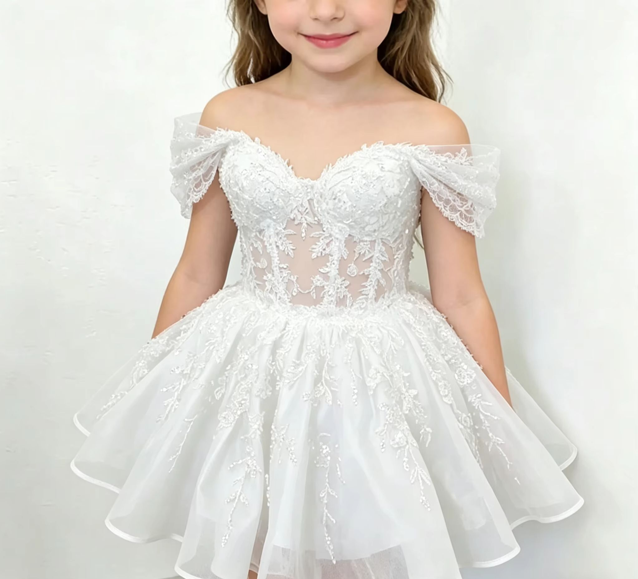 White Customized Off Shoulder  - Bridal Sash Ribbon ulasan dan harga
