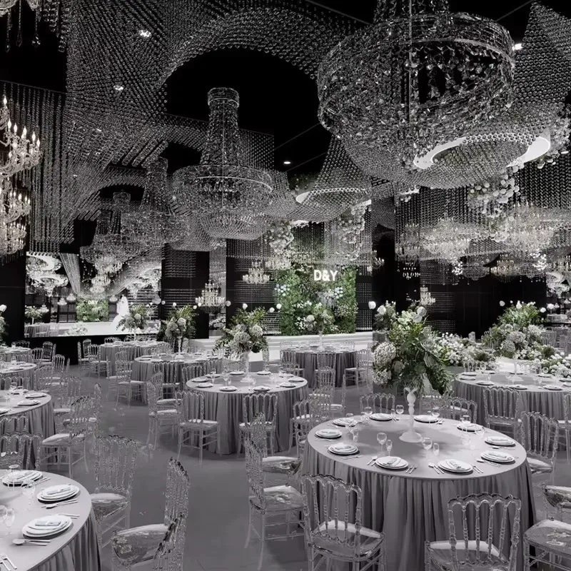 Customized Large Luxury LED Ch - Wedding Solution ulasan dan harga
