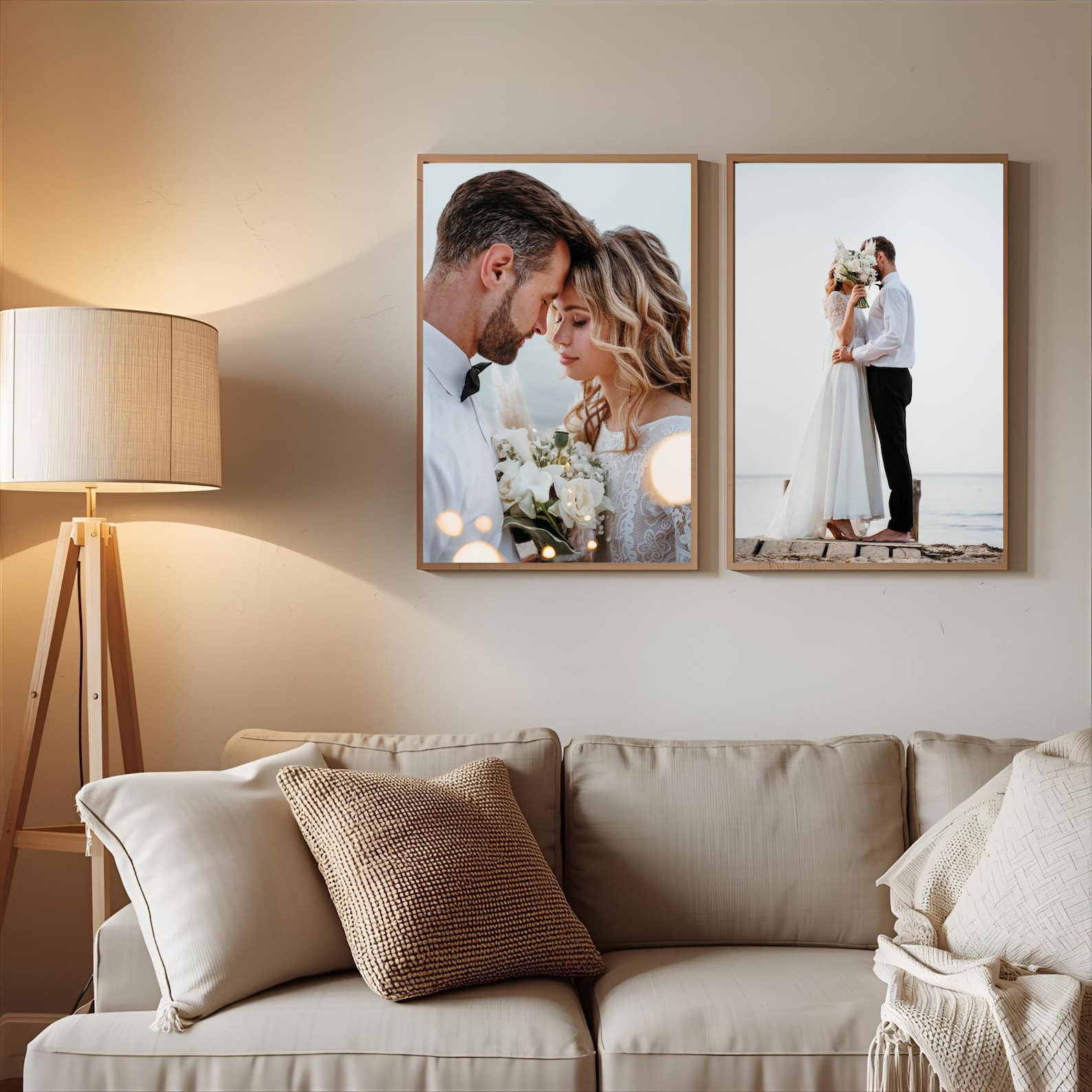 Personalized Photo Canvas, Cus - Wedding Party Supply ulasan dan harga