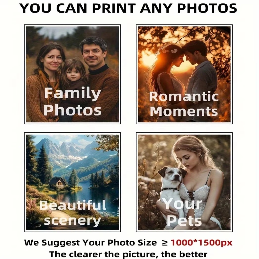 Personalized Photo Canvas, Cus - Wedding Party Supply ulasan dan harga
