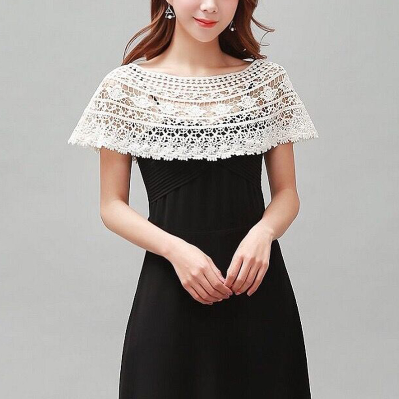 Women Knit Hollow Out Shawl Wr - Wedding Dress Supply ulasan dan harga