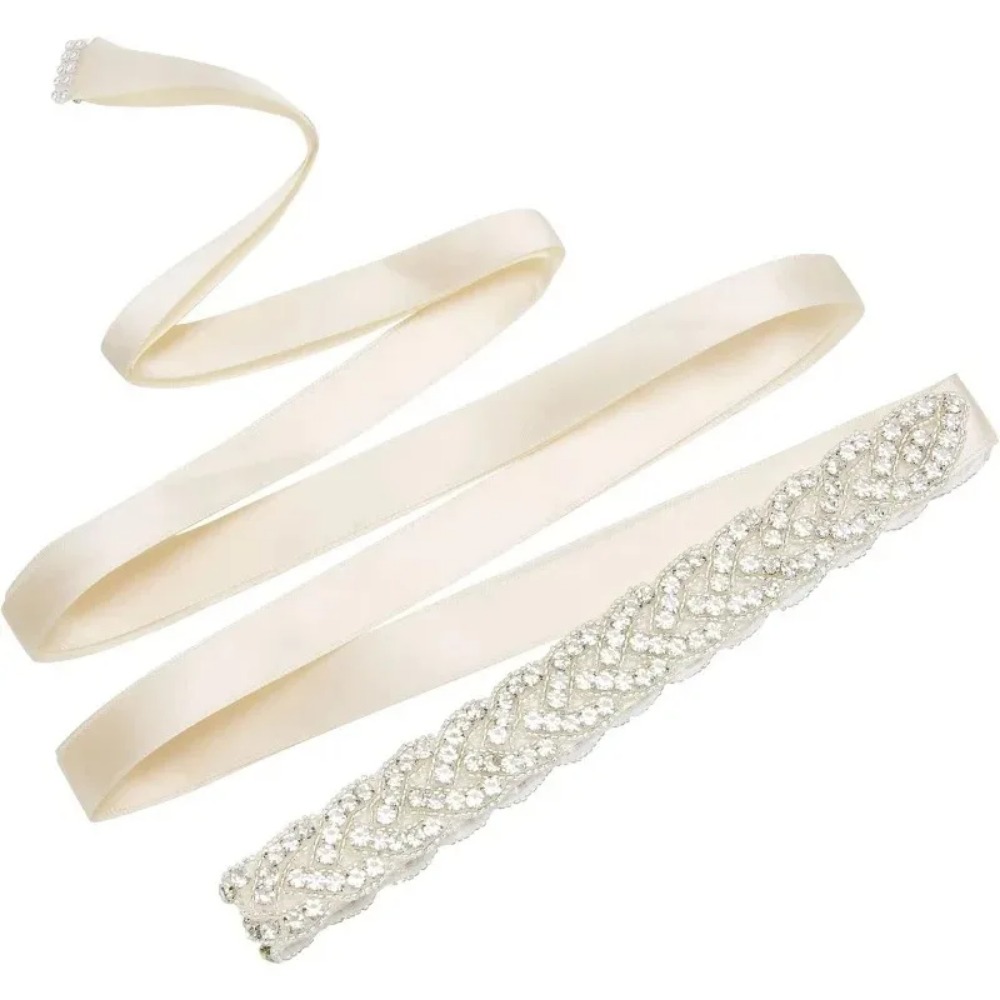For Women Bridesmaid Dress Acc - Bridal Sash Ribbon ulasan dan harga