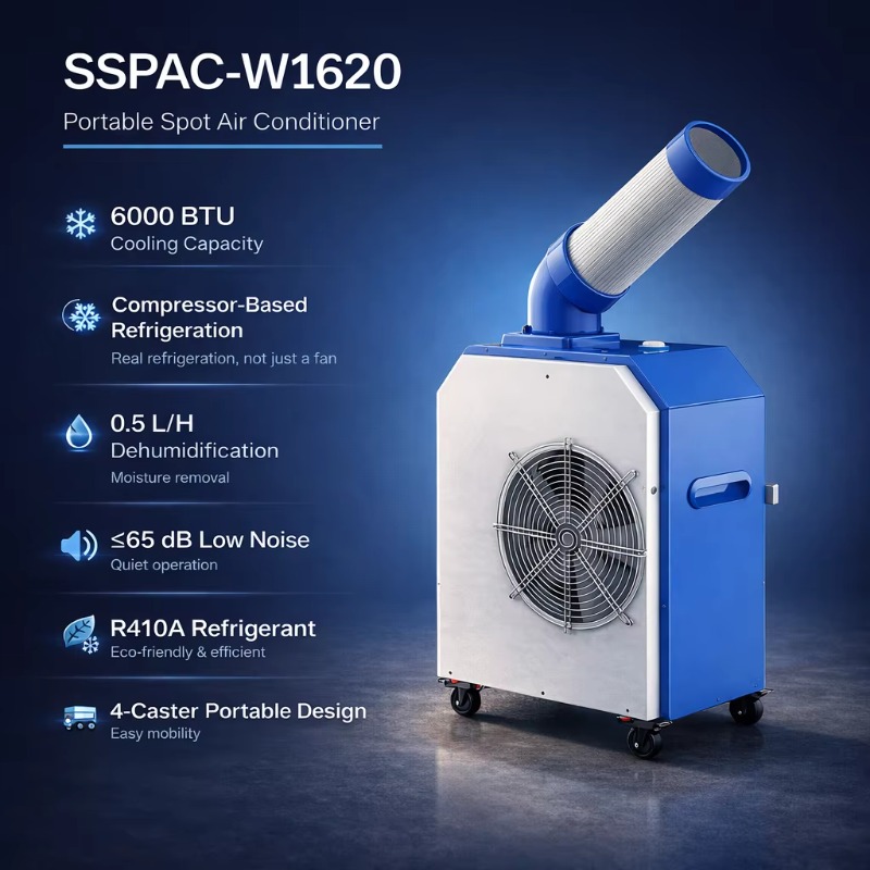 6000BTU Portable Spot Cooler f - Wedding Solution ulasan dan harga