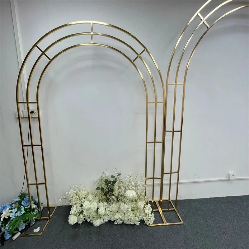 Metallic Gold Wedding Arch Sta - The Wedding Supply Store ulasan dan harga