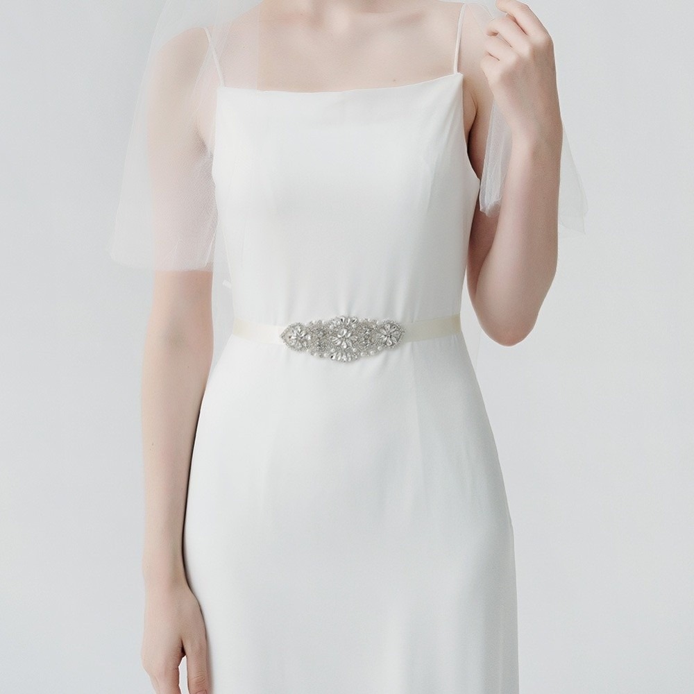 Fashion Ribbon Bridal Belt Sil - Bridal Sash Ribbon ulasan dan harga