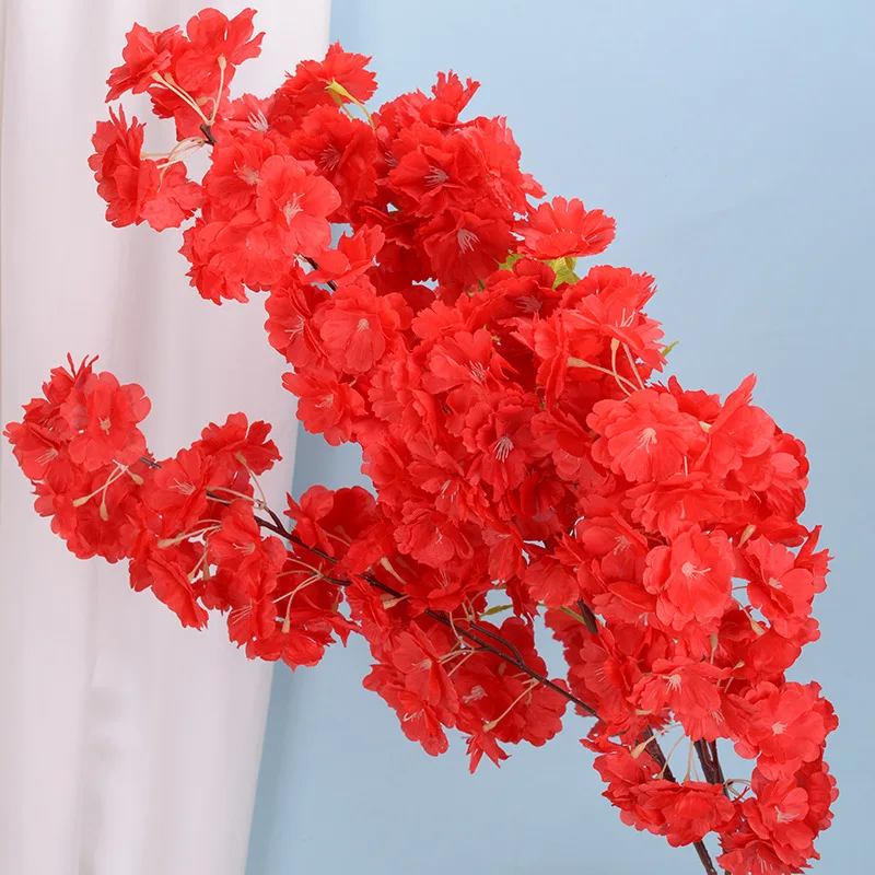 100cm Artificial Cherry Blosso - Wedding Arch Flower ulasan dan harga